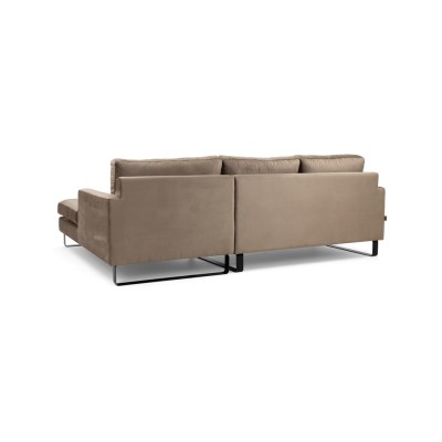 Komfortowa Sofa Narożna Prawostronna Edmonto 245x180x86cm - Opcje Wyboru Tkaniny 7