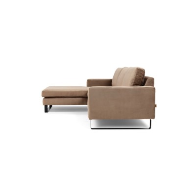 Komfortowa Sofa Narożna Lewostronna Edmonto 245x180x86cm - Opcje Wyboru Tkaniny 6