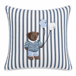 Poduszka Haftowana Dekoracyjna Mr. Teddy Ralph 50x50cm