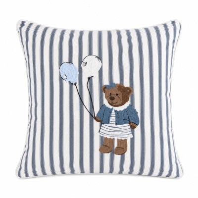 Poduszka Haftowana Dekoracyjna Mr. Teddy Lilly 50x50cm