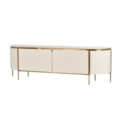 Komoda Rtv Stilig Biały Ecru 200cm