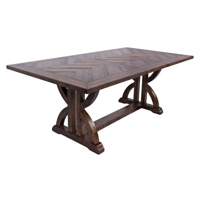 Klasyczny Stół Rozkładany Avola Ciemny Dąb 152,5-198cm 3