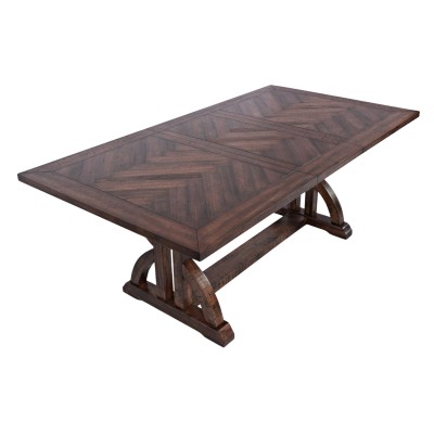 Klasyczny Stół Rozkładany Avola Ciemny Dąb 152,5-198cm 4