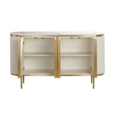 Komoda Stilig Biały Ecru 160cm 3