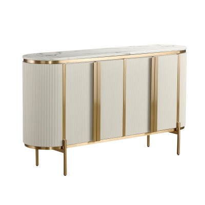 Komoda Stilig Biały Ecru 160cm 4