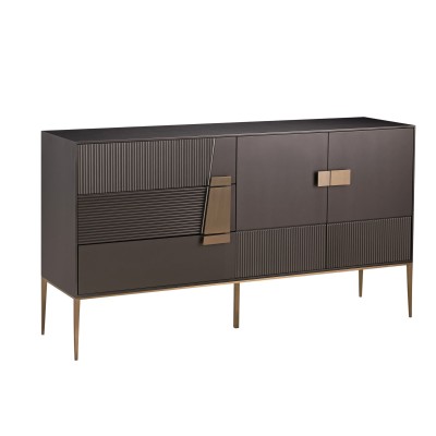 Komoda Stilig Ciemny Grafit 160cm 3