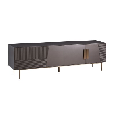 Komoda RTV Stilig Ciemny Grafit 200cm 3