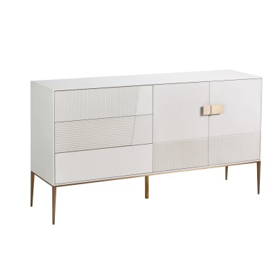 Komoda Stilig Złamana Biel 160cm 3