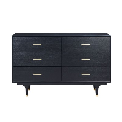Nowoczesna Komoda Stilig Czarna 140cm 2