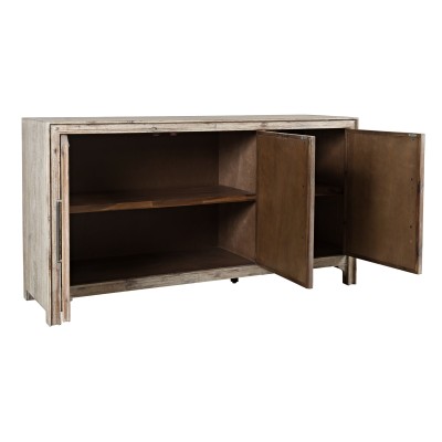 Loftowa Komoda Avola Naturalne Jasne Drewno 153cm 4