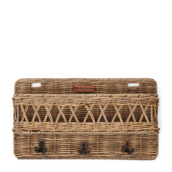 Rattanowy Wieszak Hold My Keys Riviera Maison