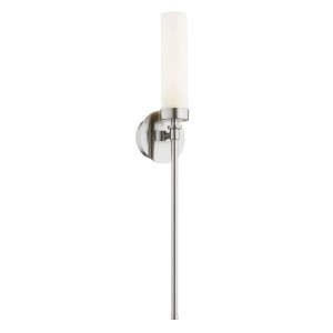 Elegancki Kinkiet Preston Nikiel Wys. 58cm