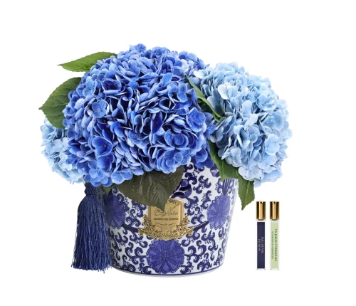 Kwiaty Perfumowane Noire Gold Orental Hydrangeas - Blue
