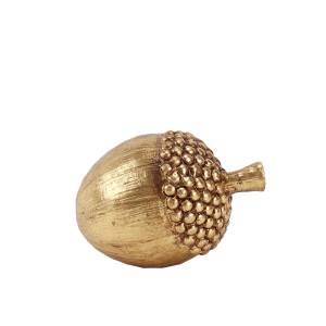 Dekoracja Żołądź Złoty Dł. 9cm