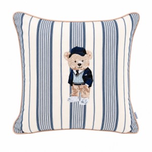 Poduszka Haftowana Dekoracyjna Mr. Teddy 