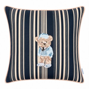 Poduszka Haftowana Dekoracyjna Mr. Teddy 