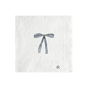 Zestaw  20 Serwetek Little Bow Blue Bastion Collections