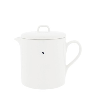 Czajnik Teapot Little Heart in Black Bastion Collection