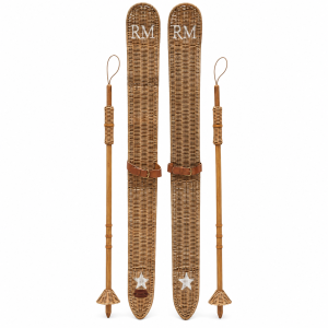 Dekoracja Rattanowe Narty Riviera Maison 162cm