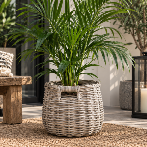 Osłonka Donica Rattanowa Wicker Wys. 30cm