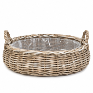 Rattanowa Okragła Osłonka  Amalfi Śr. 28cm