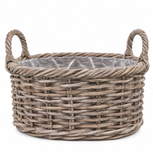 Rattanowa Osłonka  Portofino z Uchwytami Śr. 40cm