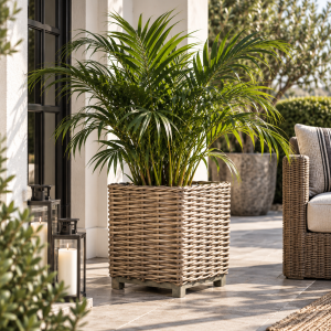 Rattanowa Osłonka Firenze na Nóżkach 43x43x45cm