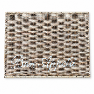 Rattanowa Podkładka na Stół Bon Appetit 44x32cm