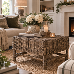 Rattanowy Stolik Liberty 63x63x48cm
