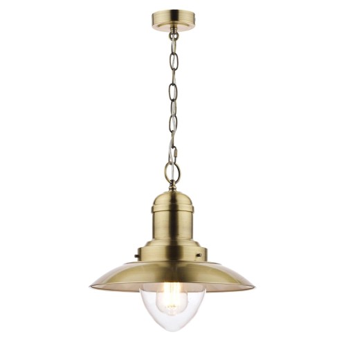 Stylowa Lampa Sufitowa Corbridge Mosiądz Laura Ashley
