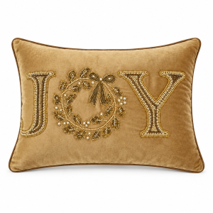 Poduszka Dekoracyjne X-Mas Joy 35x50cm Szampańska
