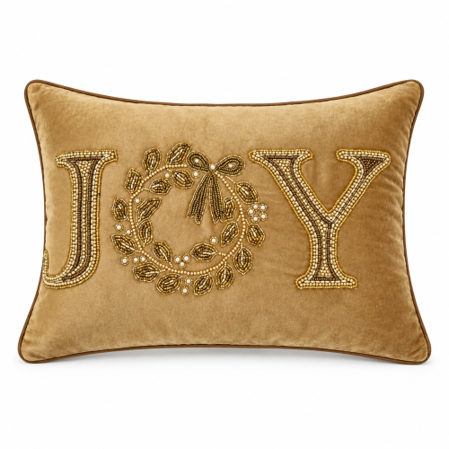 Poduszka Dekoracyjne X-Mas Joy 35x50cm Szampańska