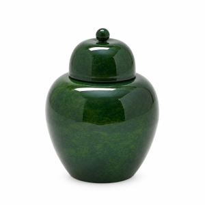 Waza Ceramiczna, Amfora Helena Moss Green Wys. 13cm