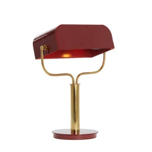 Lampa Stołowa Ayer Wys. 43cm Bordowa Light and Living