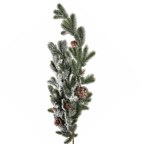 Ośnieżona Gałązka z Szyszkami Wys. 117cm