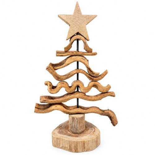 Dekoracja Choinka z Drewna Tekowego Wys. 54cm.jpg