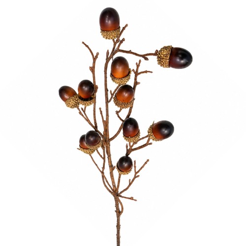 Dekoracyjna Gałązka z Żołędziami Wys. 76cm