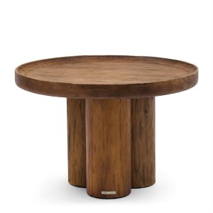 Dębowy Stolik Kawowy Vegas śr. 88 cm Riviera Maison