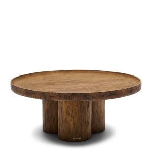Dębowy Stolik Kawowy Vegas śr. 65 cm Riviera Maison