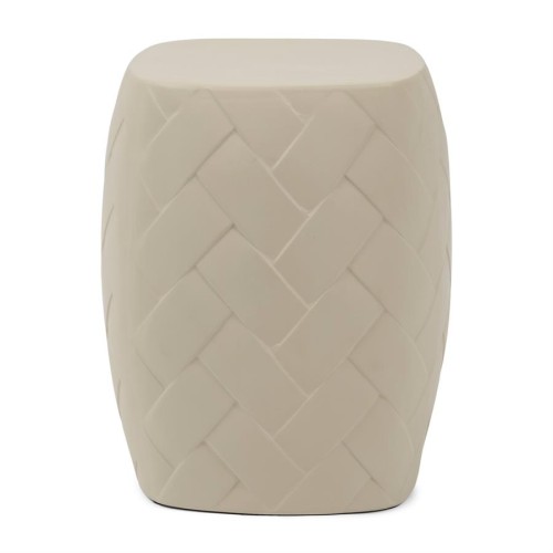 Ceramiczny Stolik Pomocniczy Tavira ciepły beż Riviera Maison
