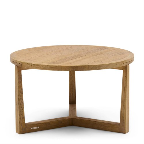 Dębowy Stolik Kawowy Montreux śr. 70 cm Riviera Maison