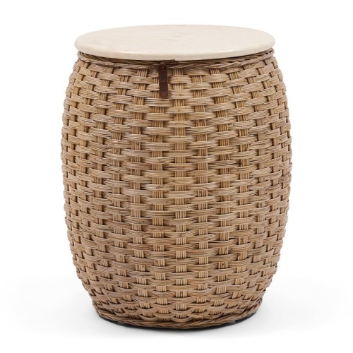 Rattanowy Stolik Pomocniczy Azoren Riviera Maison