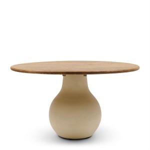 Dębowy Stół do Jadalni Cala Nova śr. 140 cm Riviera Maison