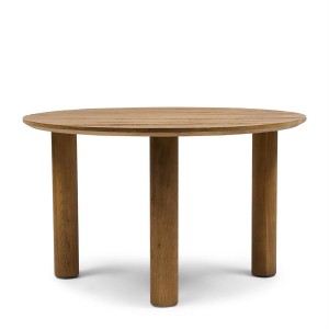 Dębowy Stół do Jadalni Santa Barbara śr. 130 cm Riviera Maison
