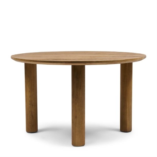 Dębowy Stół do Jadalni Santa Barbara śr. 130 cm Riviera Maison