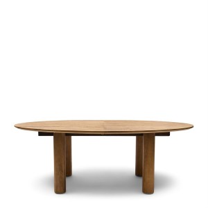 Dębowy Rozkładany Stół do Jadalni Santa Barbara 230-350x120 cm Riviera Maison
