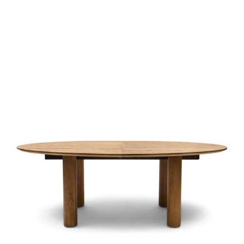 Dębowy Rozkładany Stół do Jadalni Santa Barbara 230-350x120 cm Riviera Maison