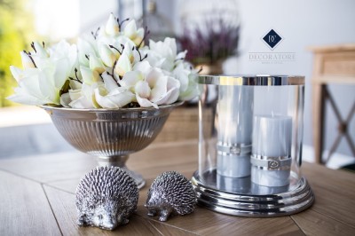 Świeca Szara Lene Bjerre L 4