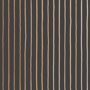Tapeta Cole and Son College Stripe Black/Gold