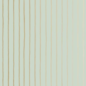 Tapeta Cole and Son College Stripe Mint/Gold